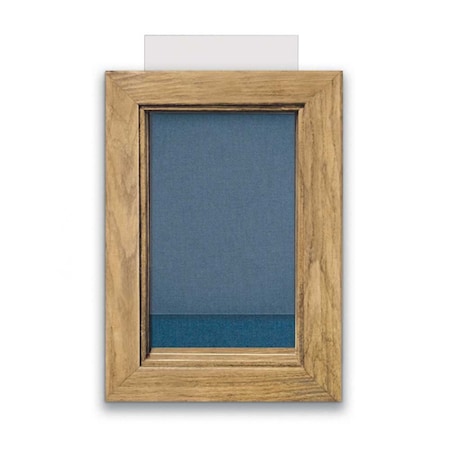 United Visual Products Indoor Enclosed Combo Board, 72"x36", Black Frame/Green & Cobalt UVCB7236B-GREEN-COBACC